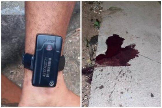 Lucas possuía várias passagens criminais e usava tornozeleira eletrônica.