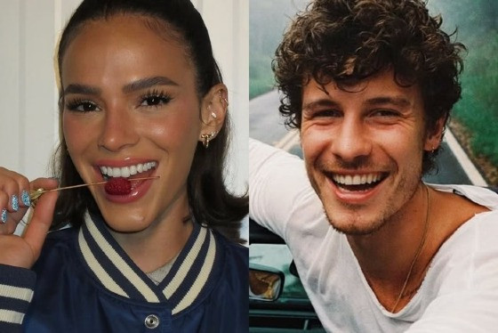 Durante a apresentação de Shawn Mendes no Lolla, Bruna Marquezine teria assistido ao show da área VIP ao lado de Sasha e João Lucas.