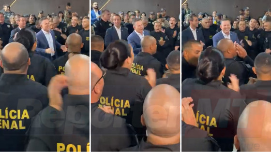 O registro foi feito na manhã desta quarta-feira (16), no Palácio Paiaguás, em Cuiabá.