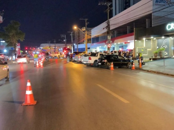 Foram 73 autos de infração de trânsito confeccionados, sendo que 28 foram contra condutores flagrados sob efeito de álcool