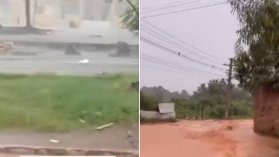 A região mais atingida pela forte chuva foi o Grande CPA.