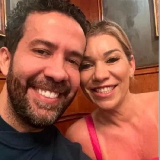 André Janones e Leandra Guedes