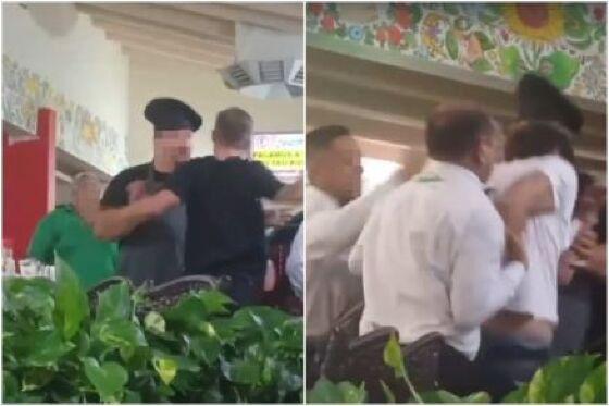 Confusão aconteceu na sexta-feira.