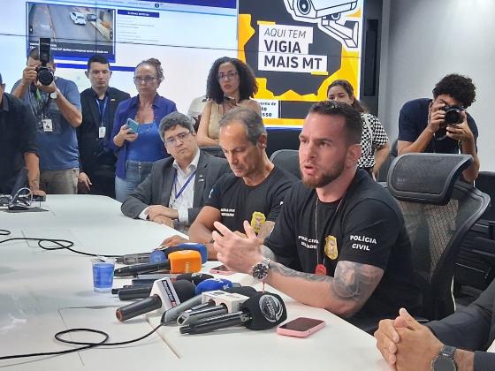 O delegado Guilherme Bertoli, titular Derfva, disse que o bando forjou um assalto.