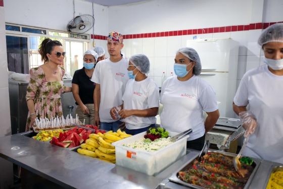 Virginia destacou a importância de todas as profissões.