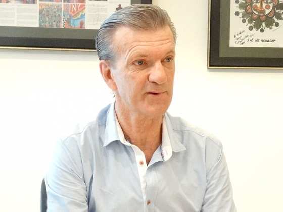 Aron Dresch busca a reeleição na presidência da FMF, mas pleito foi suspenso pela Justiça