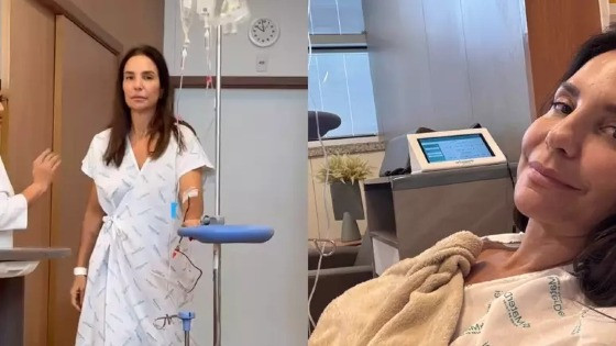 Ivete Sangalo grava vídeo em hospital