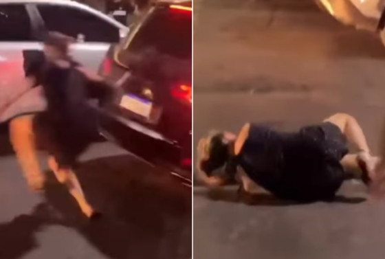 Marllon Pezzin atropelou uma mulher enquanto jogava o carro contra o deck.