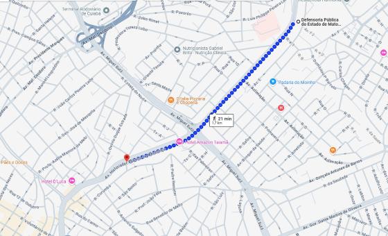 interdição avenida do cpa