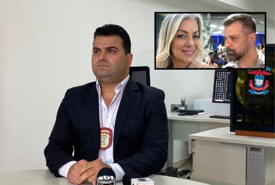 Delegado titular da Decon, Rogério Ferreira, concedeu coletiva de imprensa nesta terça (20).