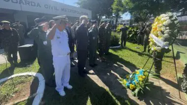 Membros das Forças Armadas e diplomatas homenageiam Pracinhas nos 80 anos do fim da Segunda Guerra na Europa