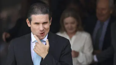 O presidente da Câmara, Hugo Motta