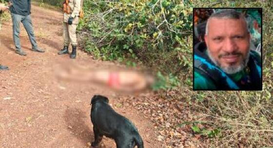 O corpo foi localizado pelo Corpo de Bombeiros