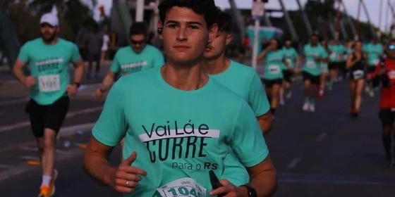 João Gabriel morreu neste sábado (7) durante o percurso de 21 quilômetros.