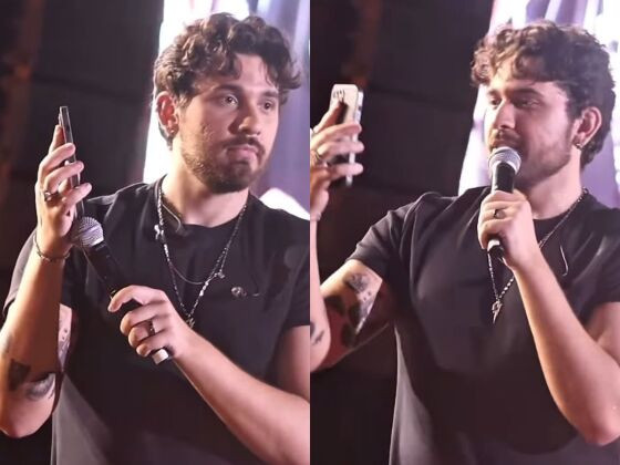 No São João de Sapé, Gustavo Mioto liga ao vivo para ex de fã