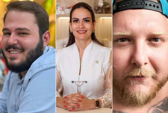 Conforme a Polícia Civil, a vítima Ivan Bonotto (dir) mantinha um relacionamento com Sabrina Iara, esposa do amigo Gabriel Tacca (esq)