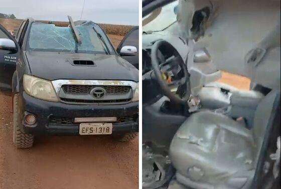 Aeronave estava decolando quando vento a empurrou.