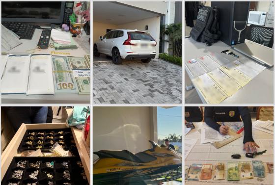 Entre os bens apreendidos estão carros, caminhonetes, lotes, fazendas, mansões e apartamentos de luxo.