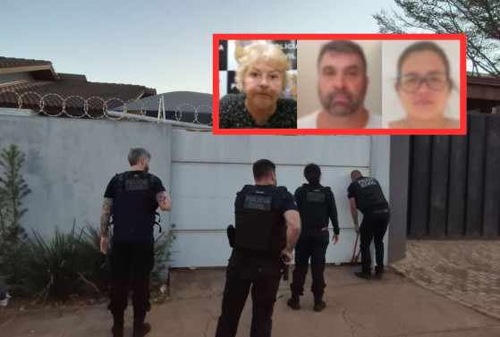 Mãe, filho e neta foram presos sob suspeita de mandar matar advogado.