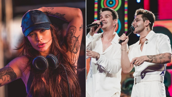 O show da DJ Bárbara Labres custará R$ 100 mil. Já a apresentação de Hugo & Guilherme ficará em R$ 604 mil.