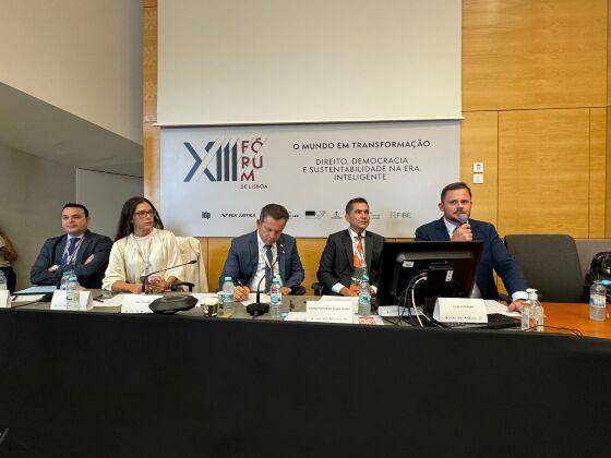 Lucas Costa Beber apresentou dados que mostram o crescimento da produção agrícola em Mato Grosso