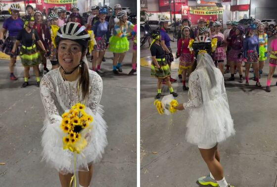 Clima de São João invadiu o mundo do esporte.