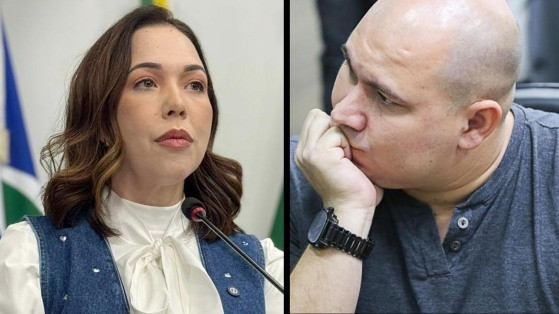 O clima entre o prefeito de Cuiabá, Abilio Brunini, e a vereadora Maysa Leão
