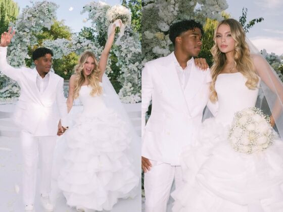 Endrick e Gabriely Miranda se casam em Madrid