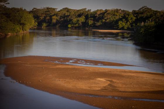De acordo com a prefeitura de Rondonópolis, o baixo nível do rio está relacionado ao assoreamento.