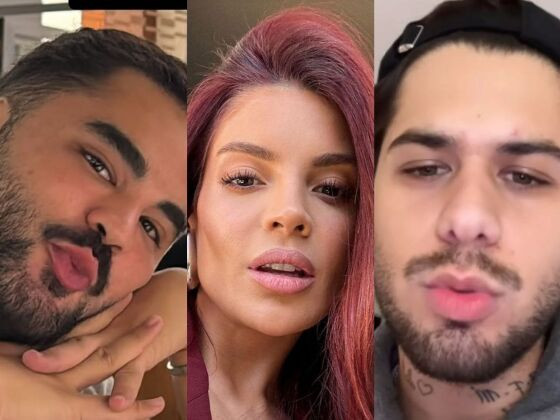 Lucas Guedez, Gkay e Zé Felipe 