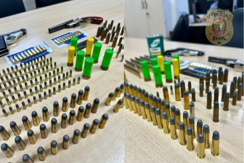 Apreensão feita pela PCDF