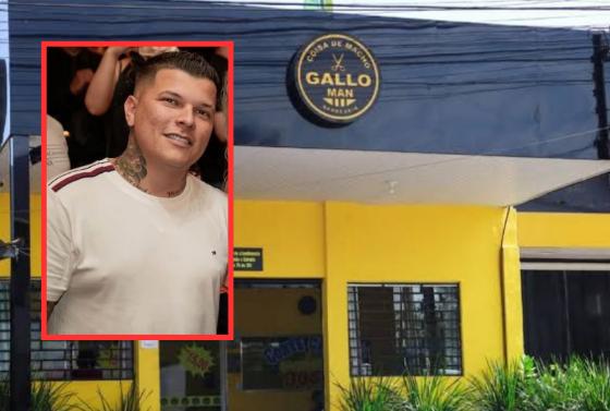 Carlos Alberto Pierri Leoncio dono da barbearia gallo man