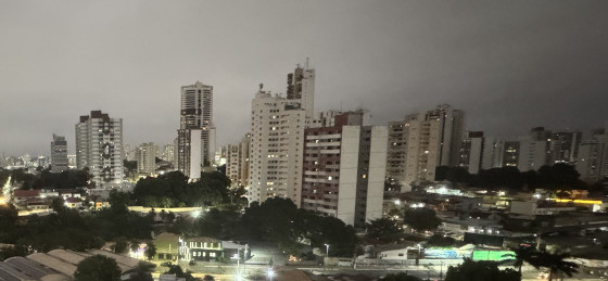 O fim de semana promete ser gelado em Cuiabá.