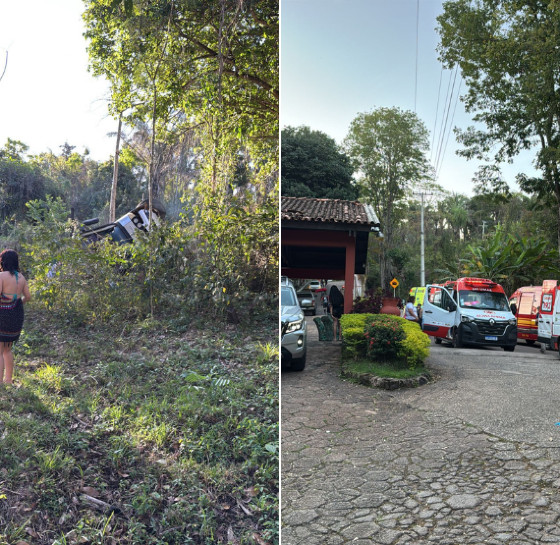 Ainda não há informações sobre o que causou o acidente