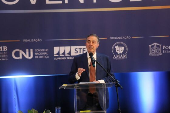 O presidente do Supremo Tribunal Federal (STF), ministro Luís Roberto Barroso