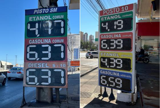 Em alguns postos consultados pela reportagem, já foi possível notar um aumento de R$ 0,60 nas bombas.