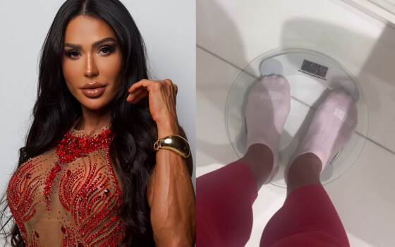 Gracyanne Barbosa diz que quer emagrecer, revela seu peso atual e qual é sua meta