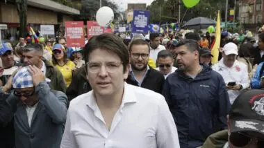 Miguel Uribe Turbay segue internado desde 7 de junho, quando foi alvejado com dois tiros na cabeça. Imagem de arquivo.