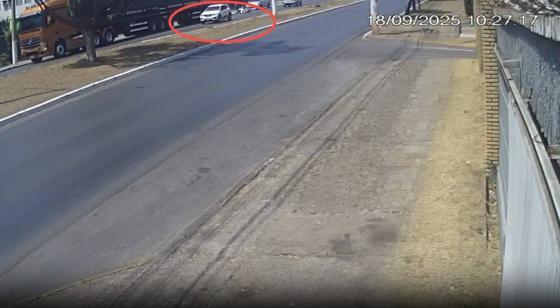 Acidente foi registrado na manhã dessa quinta (18).