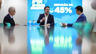 Governador do Paraná, Ratinho Junior, anuncia redução no IPVA.
