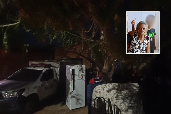 A vítima estava sozinha dentro do quarto quando as chamas começaram