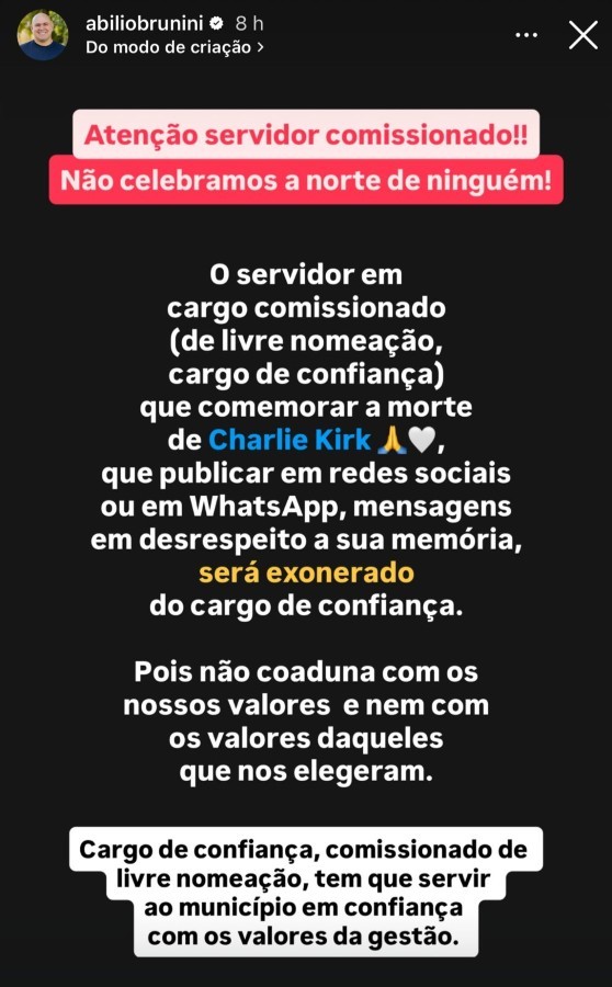 ABILIO E CHARLIE KIRK