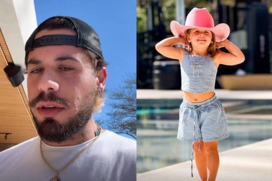 A publicação logo repercutiu, já que o objeto usado pela criança é muito semelhante aos chapéus que Ana Castela costuma utilizar em seus shows.