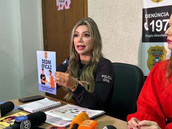 Judá Maali é a delegada titular da Delegacia Especializada de Defesa da Mulher (DEDM).