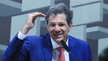 O ministro da Fazenda, Fernando Haddad: alta do IOF aumentou arrecadação do governo, mas receitas seguem abaixo dos gastos.