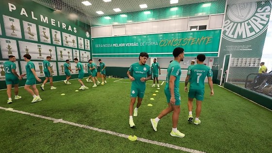 Treino do Palmeiras 