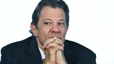 Fernando Haddad, ministro da Fazenda.