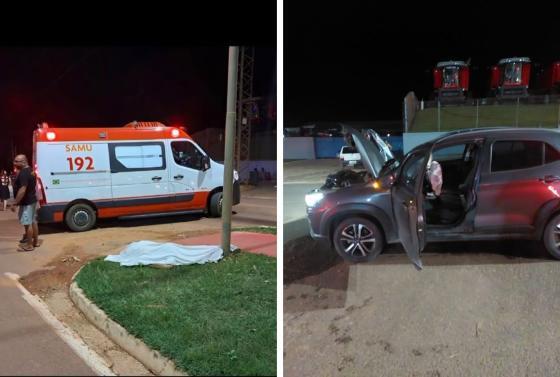 Acidente foi registrado por volta das 20h desse sábado (11).
