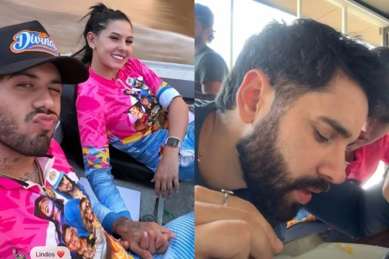 Enquanto Ana cumpre a agenda de shows em solo europeu, Zé Felipe permanece em Goiânia.