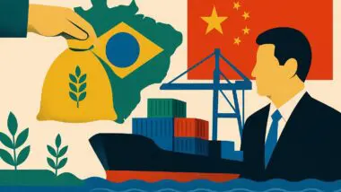 Participação da China no agro brasileiro vão da aquisição de empresas produtoras de sementes à operação de terminais portuários para escoamento das exportações